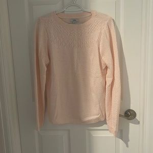 Blush Croft and Barrow sweater, size L